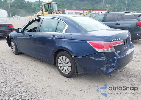 2011 Honda Accord 2.4 Lx from USA, damaged, VIN 1HGCP2F37BA014384
